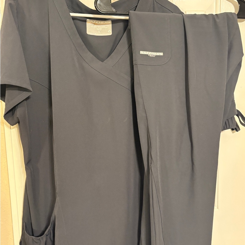 Grey Scrub Set